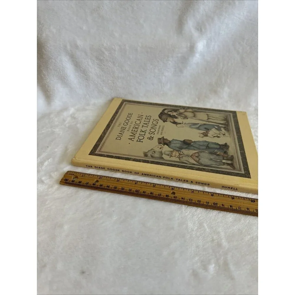 The Diane Goode Book of American Folk Tales &‎ Songs Andersen Vintage 1st Ed